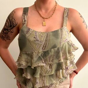 100% Silk Tank Top from Express Design Studio